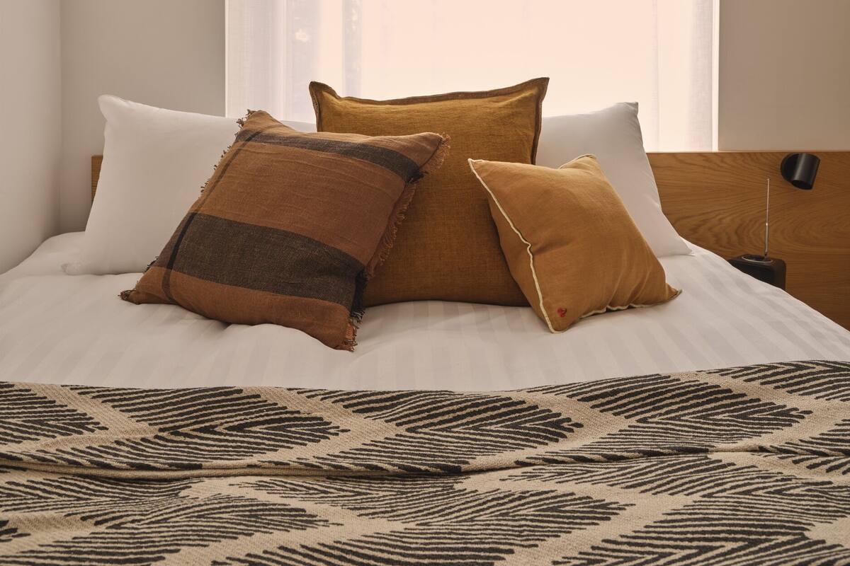 Egyptian cotton sheets, premium bedding, pillowtop beds, in-room safe