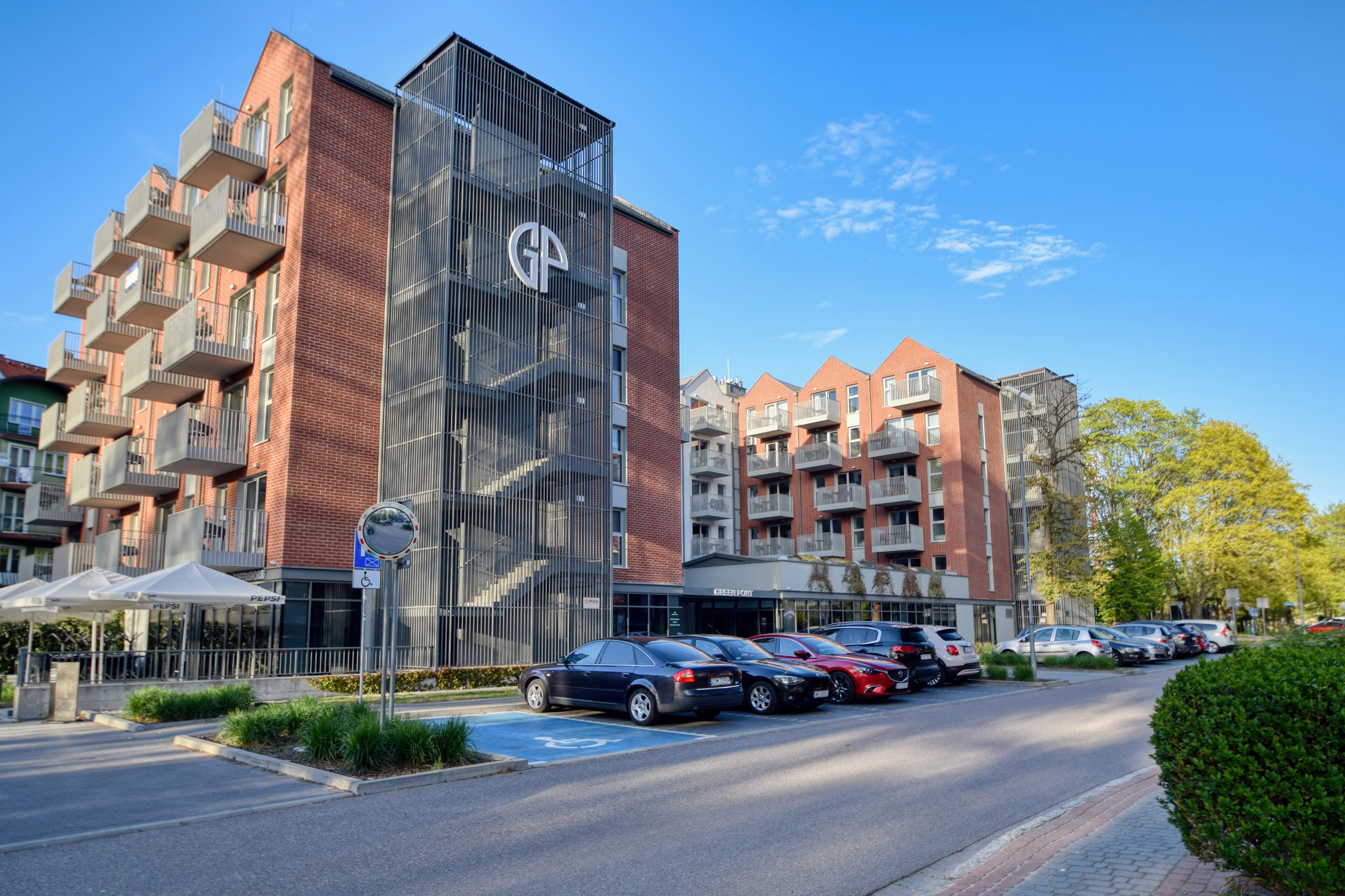 Fassade der Unterkunft