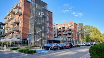 Fassade der Unterkunft