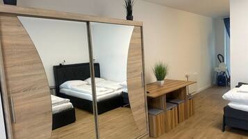 1 bedroom, iron/ironing board