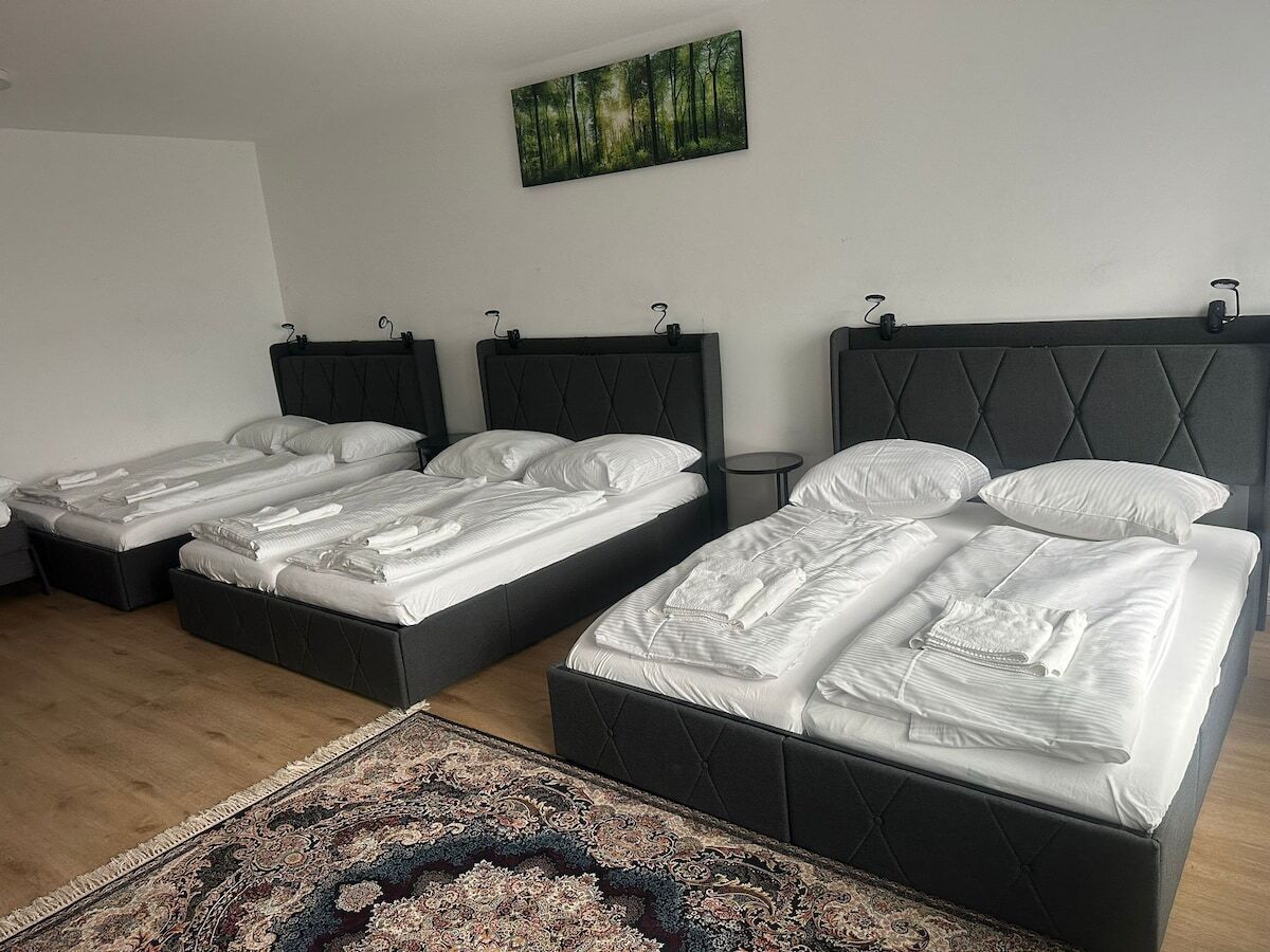 1 bedroom, iron/ironing board