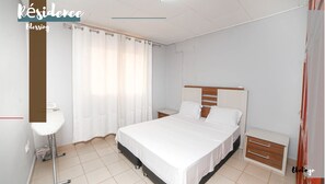 2 quartos, Wi-Fi, roupa de cama