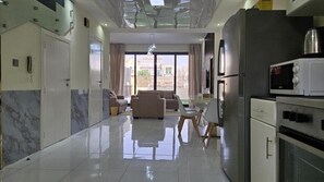 Villa, 2 Bedrooms, Smoking, Balcony | Living area - Elegant 2-bed Villa And hall, G,1 (Dubai)