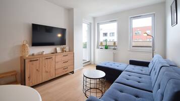 Comfort-Apartment | Wohnbereich | 37-Zoll-Flachbildfernseher mit Digitalempfang