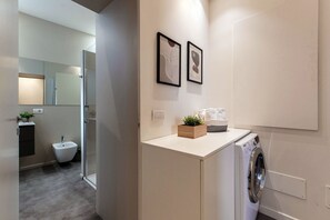 Shower, hair dryer, bidet