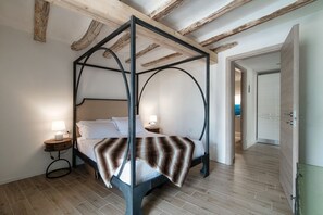 1 غرفة نوم وواي فاي وملاءات أسرّة