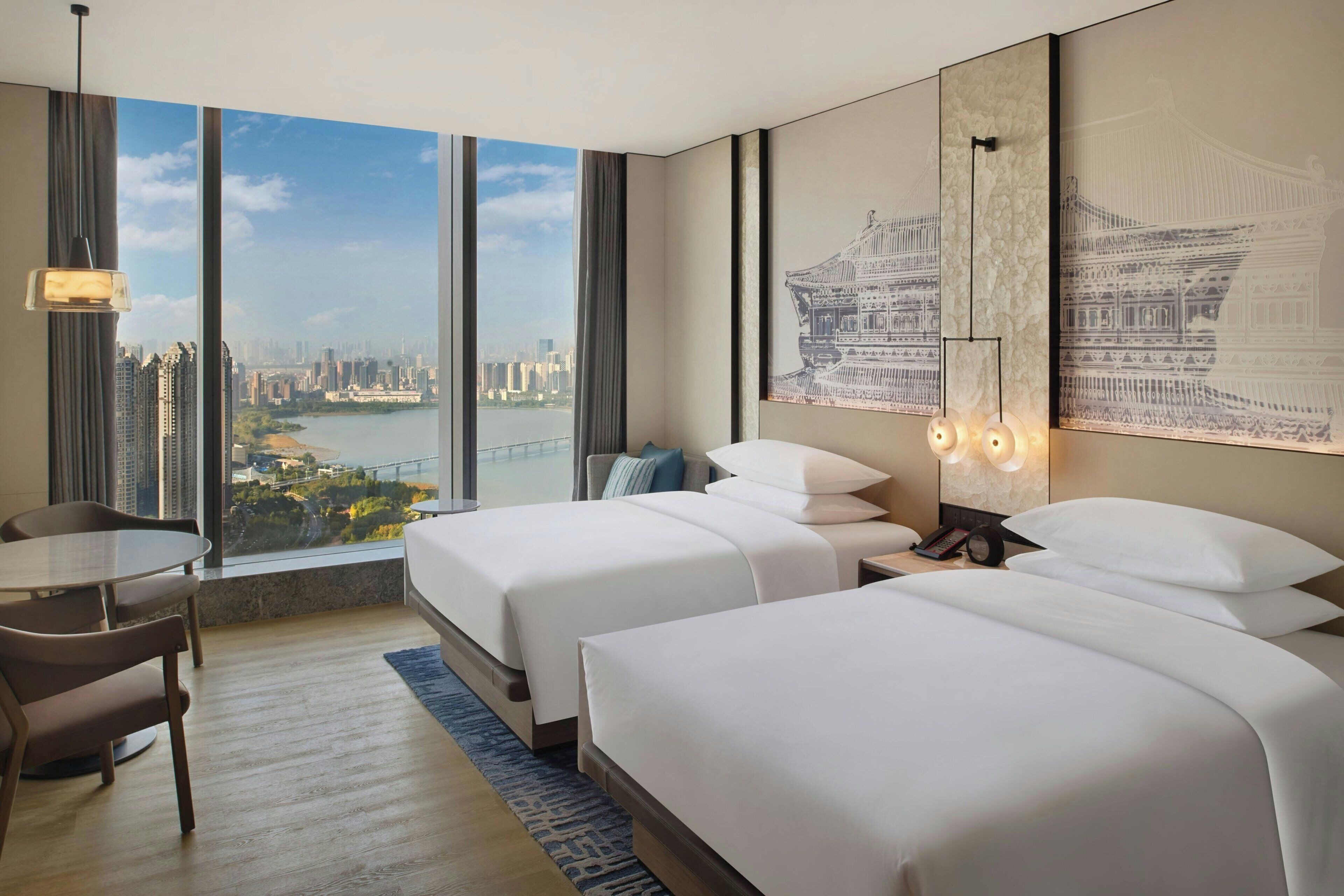 Premium bedding, down duvets, minibar, in-room safe