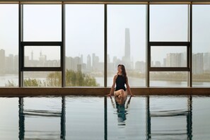 Indoor pool - Wuhan Marriott Hotel Wuchang (Wuhan)