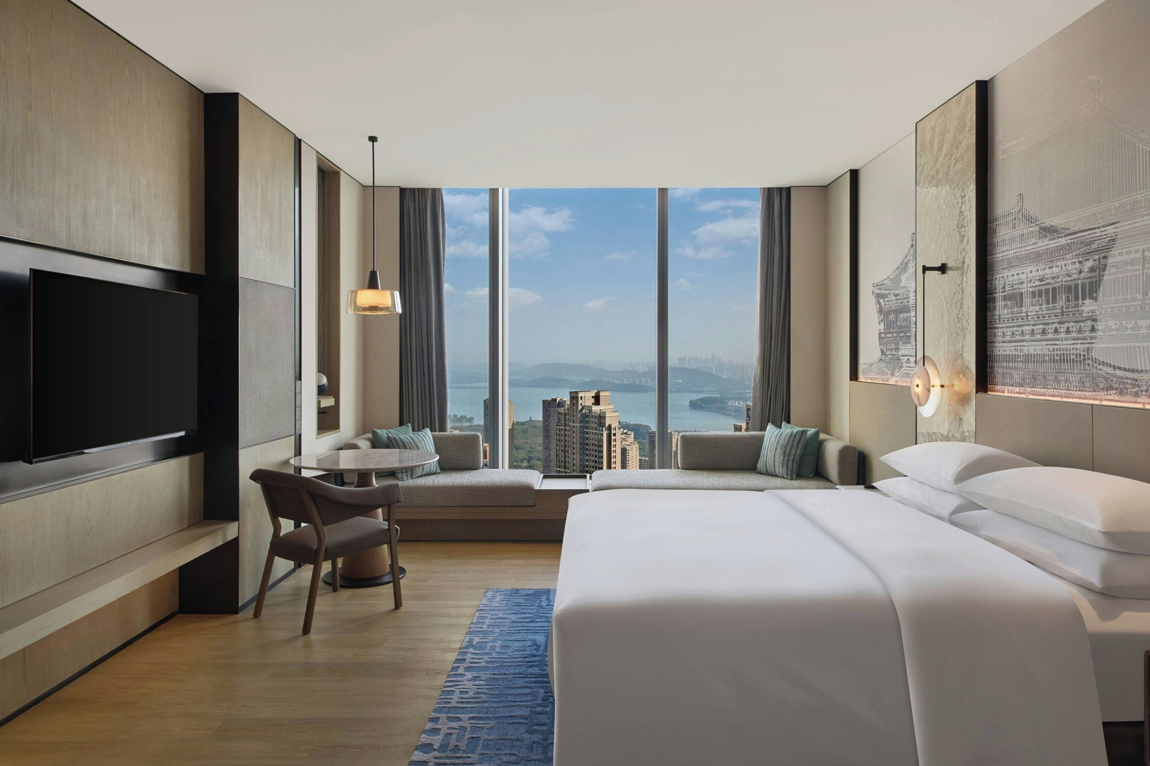 Room, 1 King Bed, Lake View | Premium bedding, down comforters, minibar, in-room safe