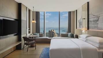 Room, 1 King Bed, Lake View | Premium bedding, down comforters, minibar, in-room safe