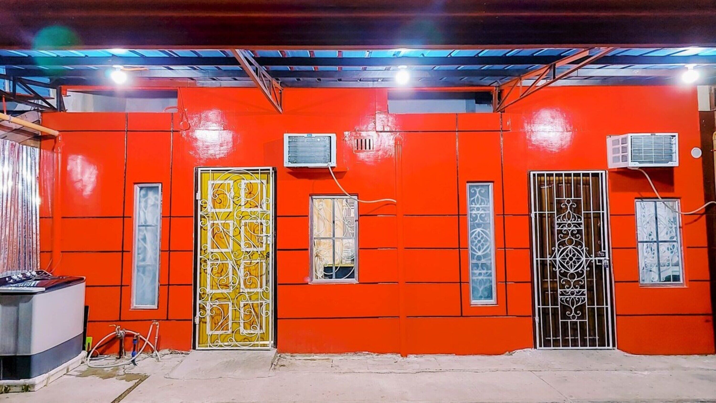 Façade de l’hébergement