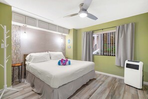 1 bedroom, iron/ironing board, free WiFi, bed sheets