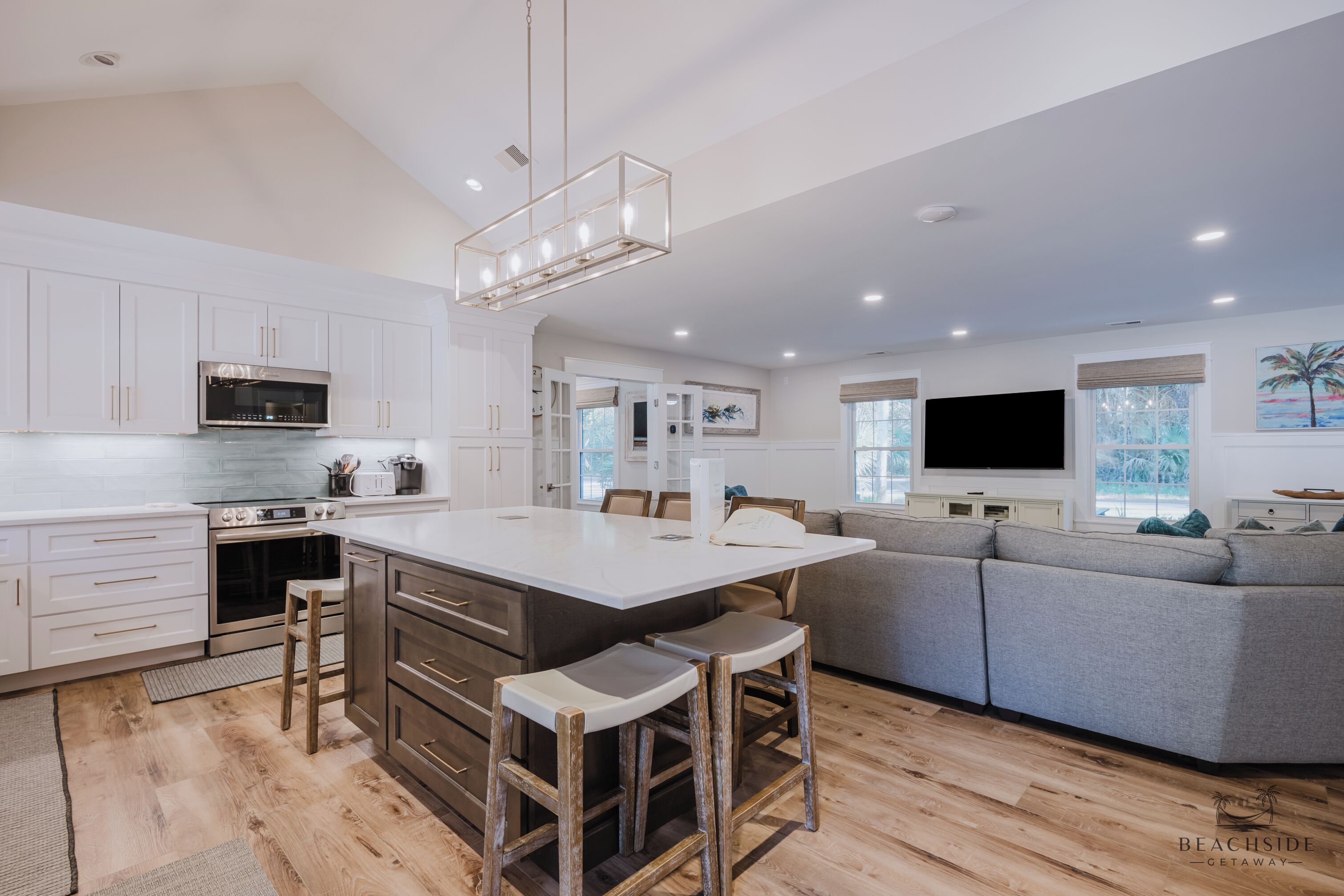 冰箱、微波炉、炉灶、洗碗机