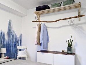 1 bedroom, iron/ironing board, travel crib, WiFi
