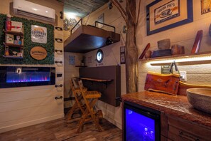 Interior - Luxury Smoky Mountain Treehouse | 20-Foot Slide | Sleeps 6 | Near Dollywood (Sevierville)