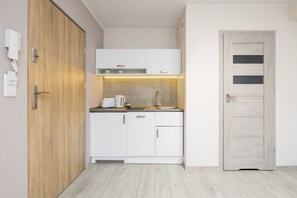 Studio, Küche, am Strand | Eigene Küche | Mikrowelle, Geschirrspüler, Kochgeschirr/Geschirr/Besteck