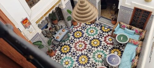 Fes Touria Palace : Room Zomorod