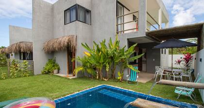 Casa Em Milagre 03 Suites - 300M da Praia