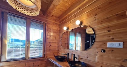 "La Dame du Lac" - Chalet cocooning au bord du lac