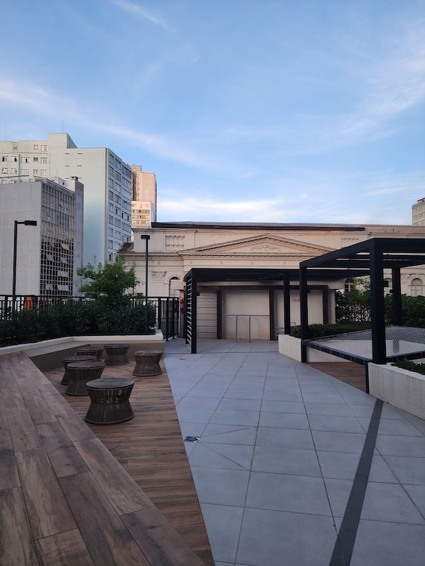 Terrace/patio - Apartamento Centro de Curitiba (Curitiba)