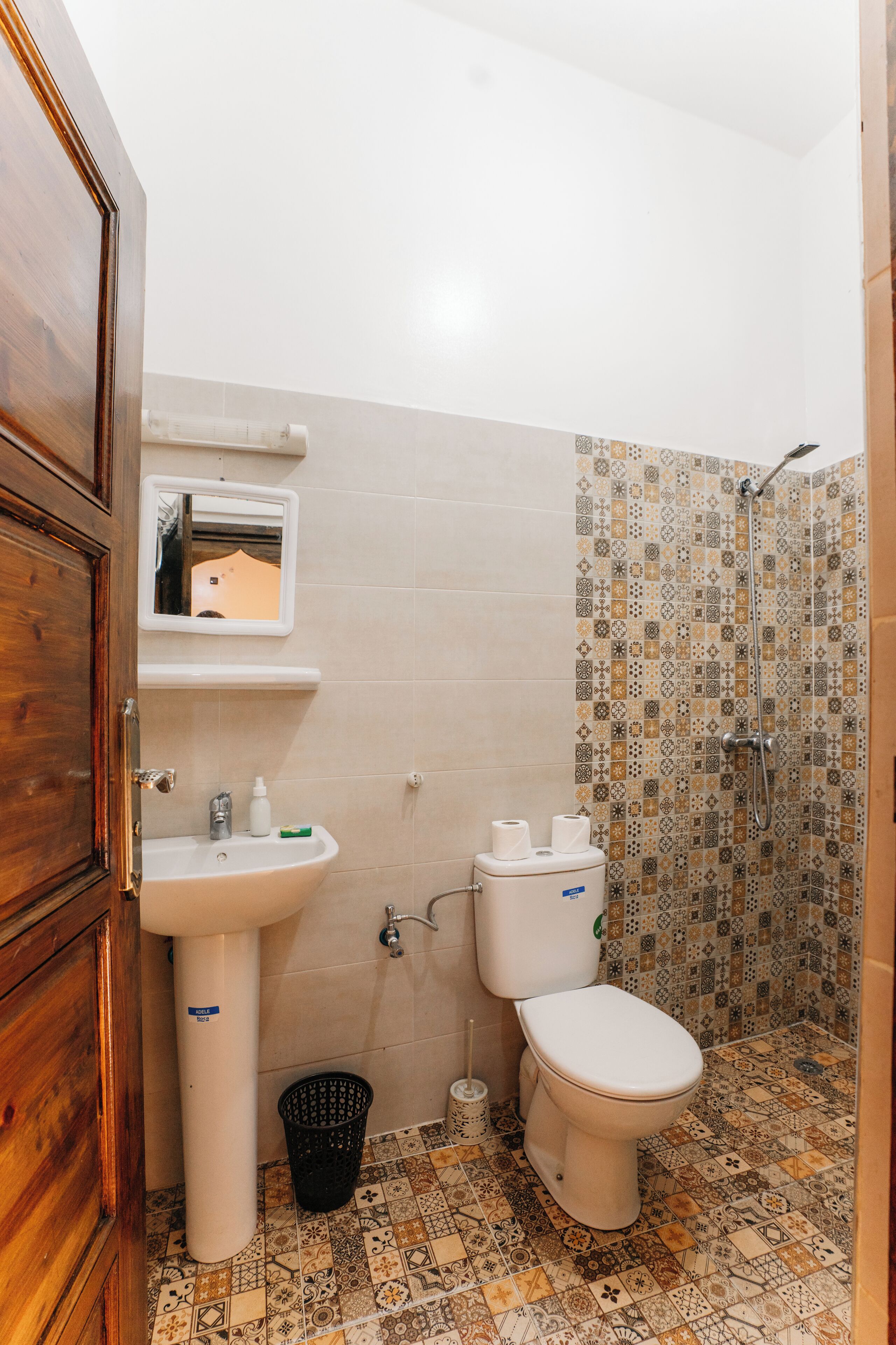 Savon, papier toilette