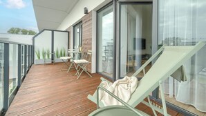 Terrace/patio - Comfortable apartment, indoor pool and sauna (Dziwnow)