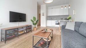 Living area - Comfortable apartment, indoor pool and sauna (Dziwnow)