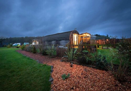 The Galloway Steading-The Stag Hoose Family cabin with Hot Tub