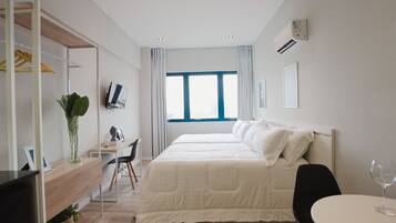 Deluxe Studio, 2 Double Beds | View from room