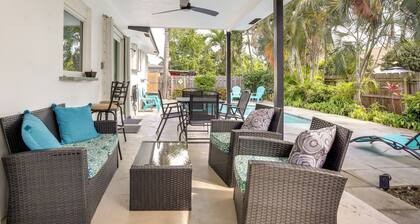 Heated Pool & Fenced Yard: Pompano Beach Home