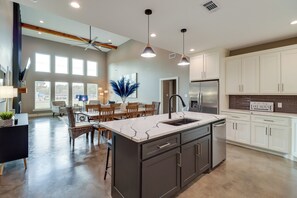 House (4 Bedrooms) | Interior - Chic Arkansas Retreat w/ Patio, Grill & Fire Pit! (Higden)