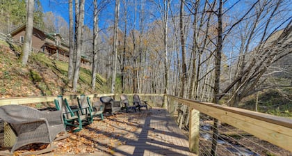 Creekside Cabin w/ Fire Pit & Grill on Hemphill