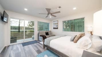 4 chambres, fer et planche à repasser, accès au Wi-Fi (inclus)