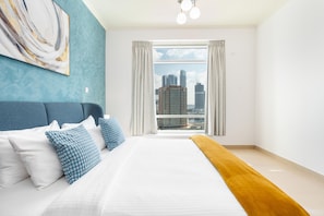Premium-Apartment | 2 Schlafzimmer, Zimmersafe, individuell dekoriert
