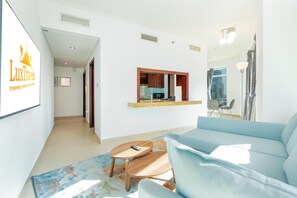 Premium Apartment | Living area - Lux BnB Burj Views Tower - Downtown  (Dubai)