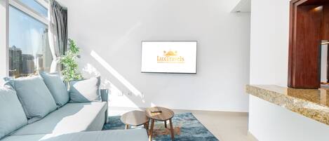 Premium-Apartment | Wohnbereich