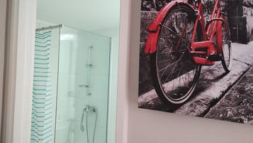 Assecador de cabells, tovalloles, sabó i paper higiènic