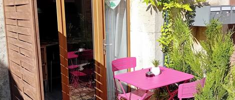 Restauration en plein air