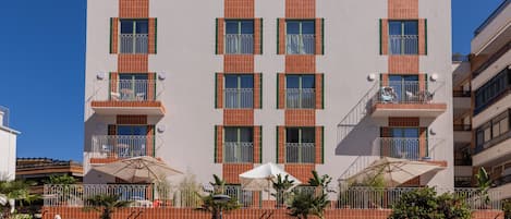 Façade de l’hébergement