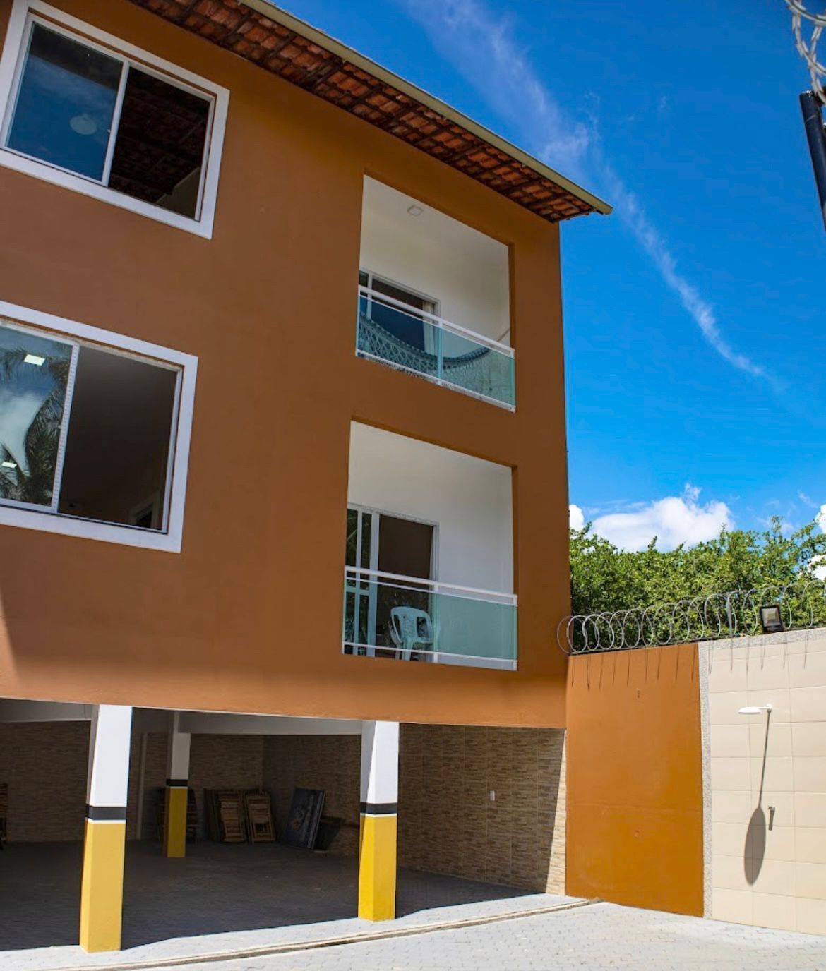 Fachada da propriedade