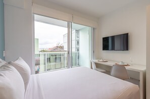 Appartement | 1 chambre, bureau, espace de travail pour ordinateur portable