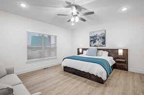 10 bedrooms, desk, iron/ironing board, travel cot