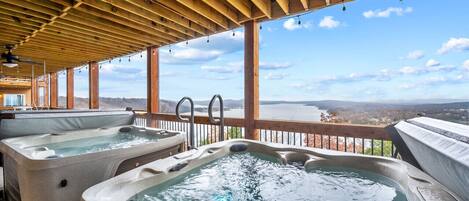 Idromassaggio all'aperto