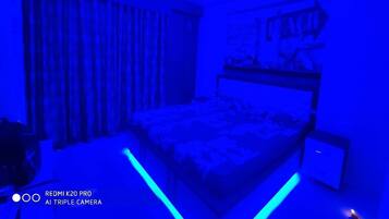 2 chambres, fer et planche à repasser, Wi-Fi gratuit, draps fournis