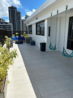 Rooftop terrace - Melhores Flats (João Pessoa)