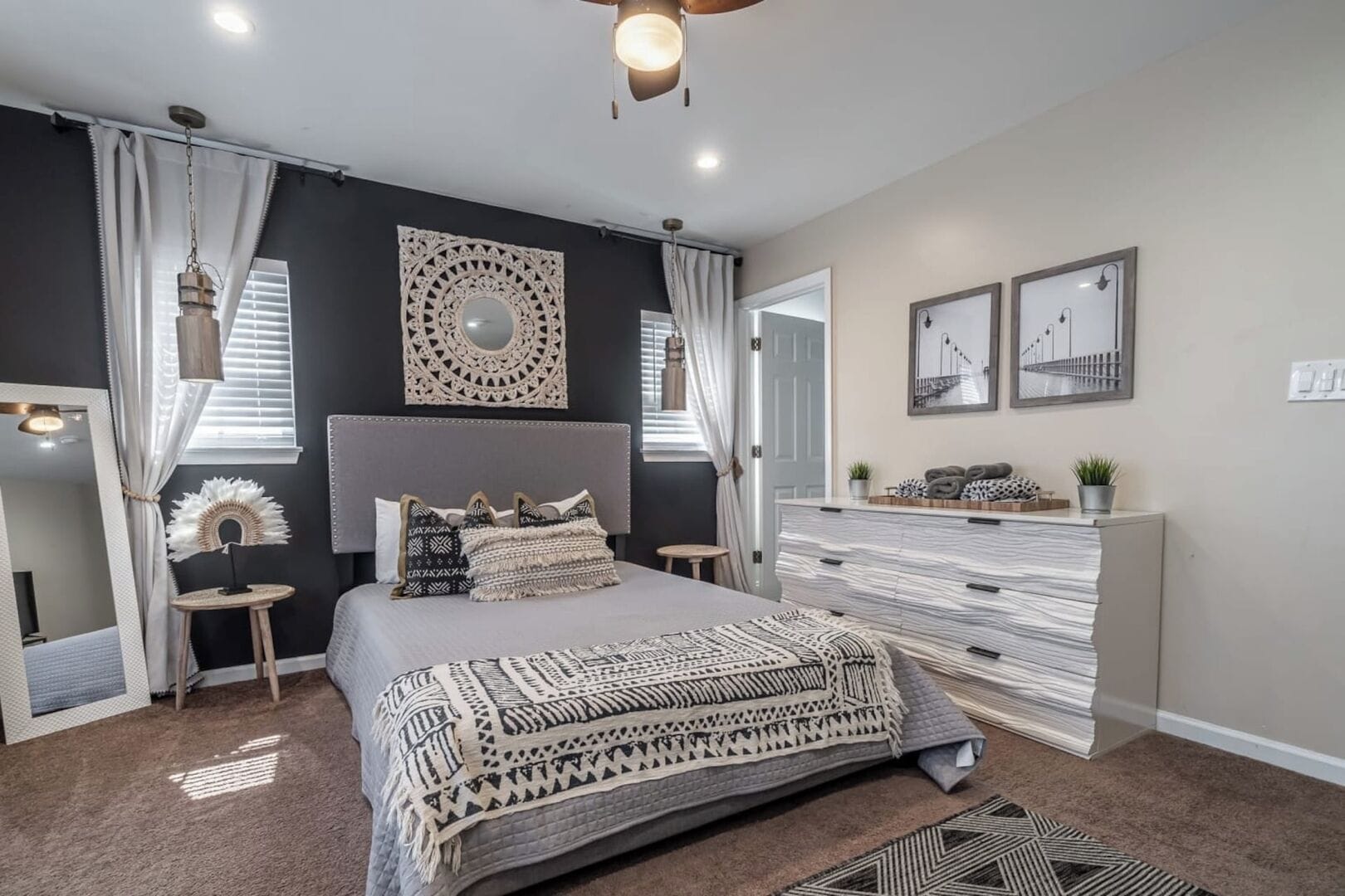 3 chambres, fer et planche à repasser, Wi-Fi, literie fournie