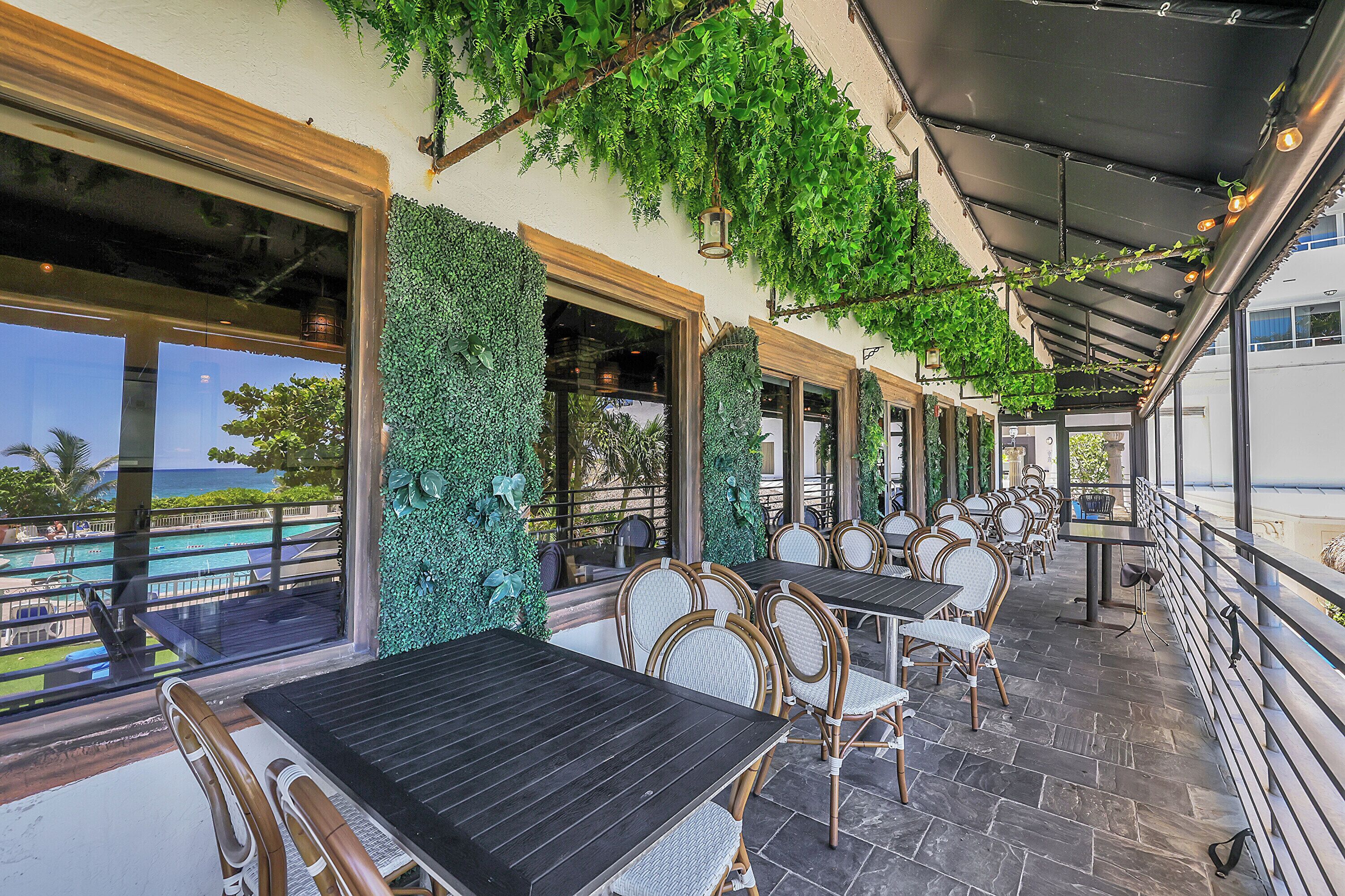 Restaurante al aire libre