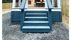Exterior detail - Angler Cottage at KY Lake (Springville)