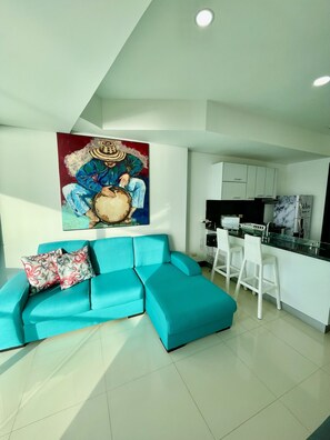 Área de sala de estar