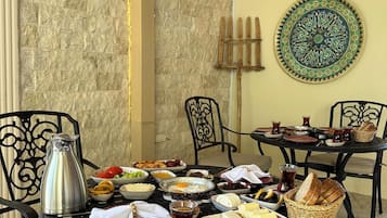 Free daily local cuisine breakfast